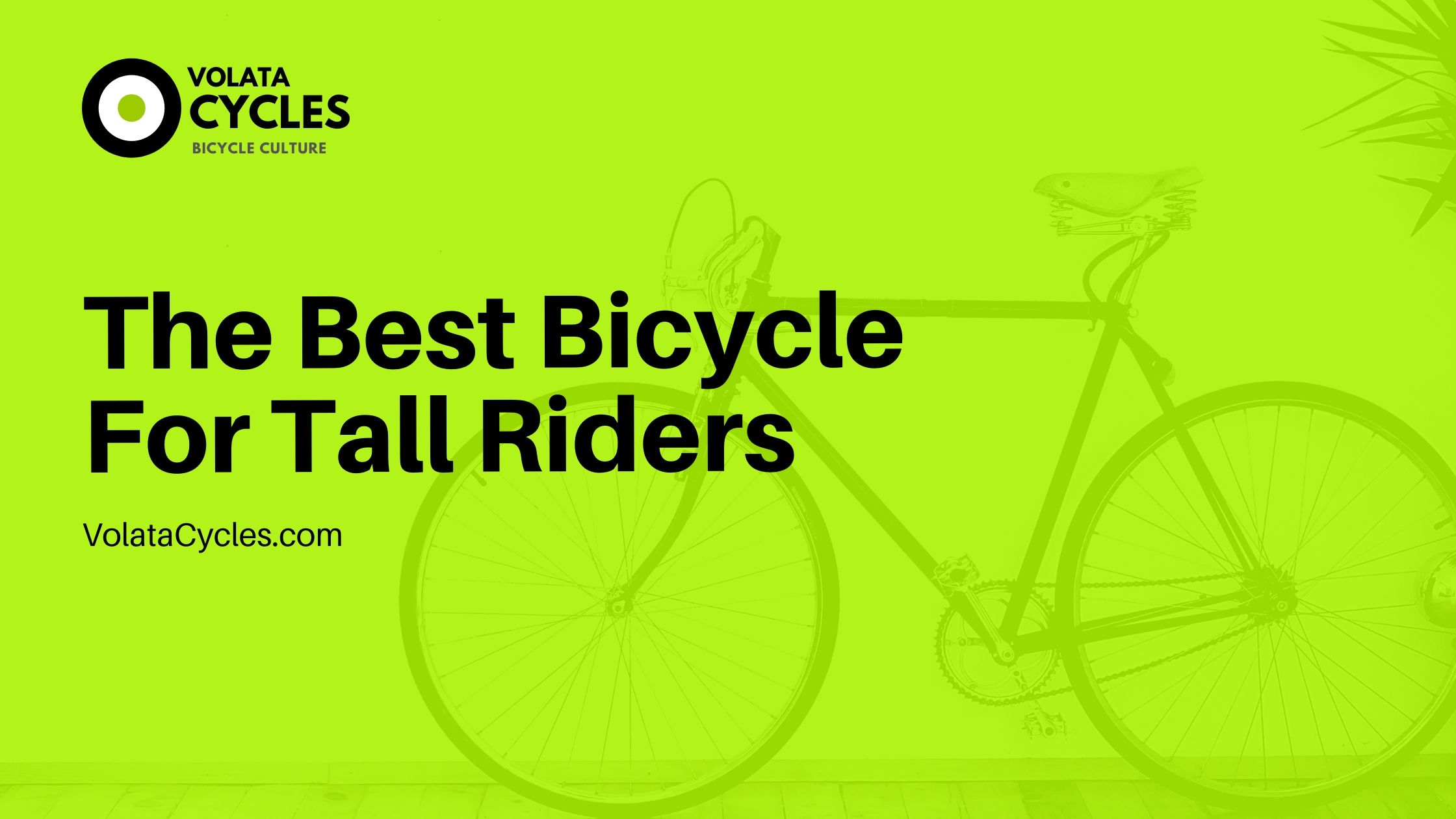 The-Best-Bicycle-For-Tall-Riders