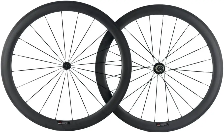 Queen Bike Carbon Fiber Road Bike Wheels 50mm Clincher Wheelset 700c Racing Bike Wheel