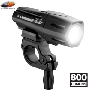 Cygolite-Metro-Plus–-800-Lumen-Bike-Light–-5-Night-3-Daytime-Modes–-Compact-Durable-–-IP67-Waterproof–-Secured-Hard-Mount–-USB-Rechargeable-Headlight–-for-Road-Mountain-Commuter-Bicycles
