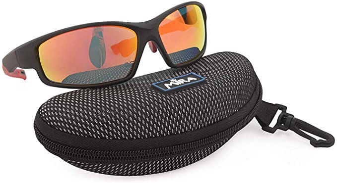 Polarized-Sport-Cycling-Glasses-Mira-Breeze-R-UV400-Sunglasses-Unisex-for-Men-and-Women-golf-hiking-riding-running-racing-biking-Strong-Durable-Lightweight-and-Scratch-Resistant