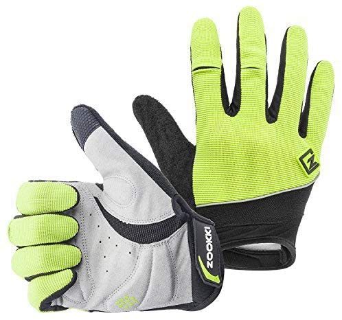 ZOOKKI-Cycling-Gloves-Mountain-Bike-Gloves-Road-Racing-Bicycle-Gloves-Light-Silicone-Gel-Pad-Riding-Gloves-Touch-Recognition-Full-Finger-Gloves-MenWomen-Work-Gloves