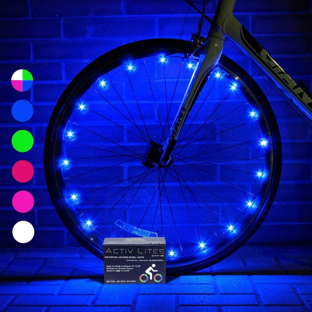 Best Bicycle Wheel Lights - VolataCycles.com Activ Life Led Bike Wheel Lights Installation