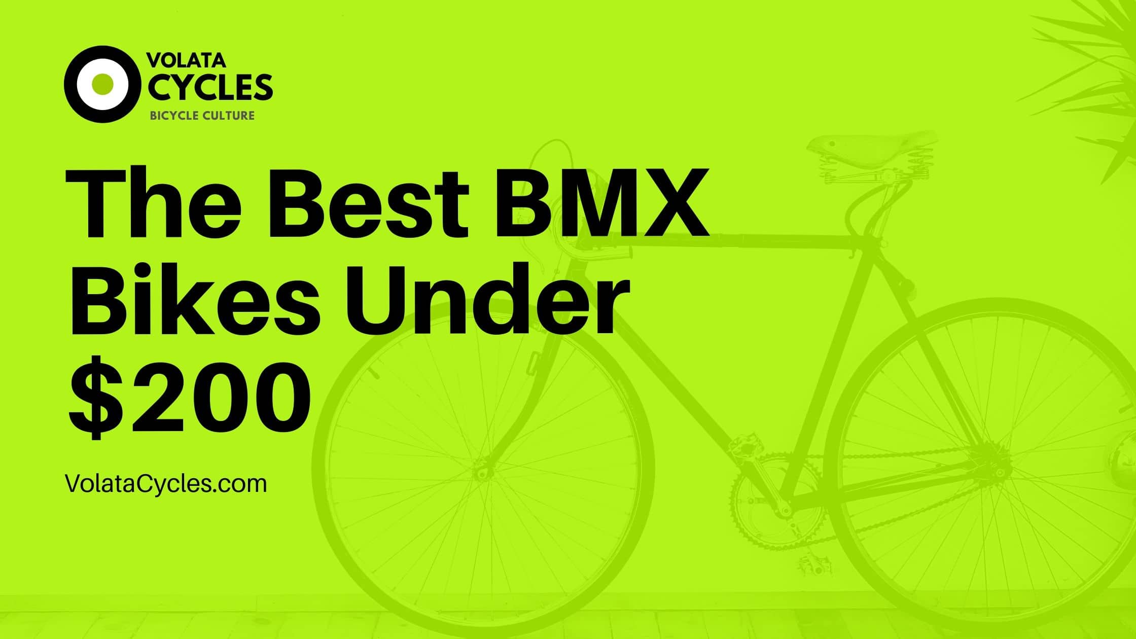 bmx bikes under 200 dollars