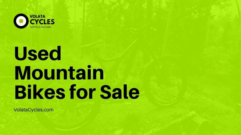 Used Mountain Bikes For Sale