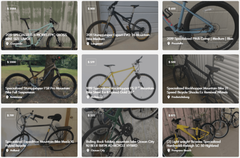 Used Mountain Bikes For Sale