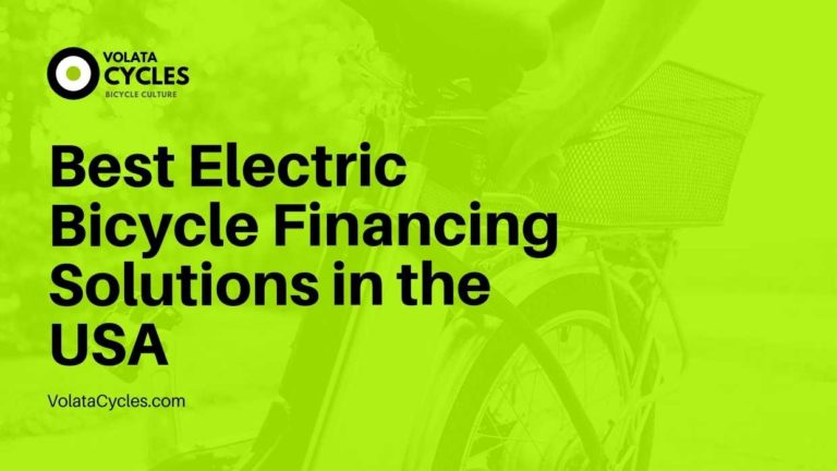 Electric Bicycle Financing