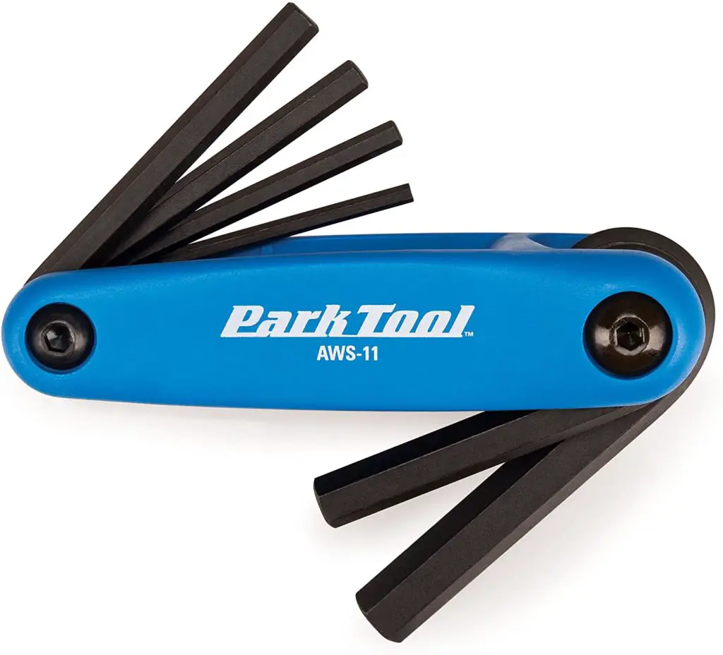Park-Tool-AWS-11-Fold-Up-Hex-Wrench-Set