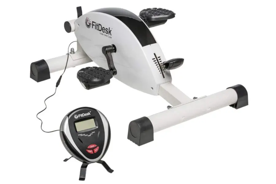 FitDesk Under Desk Cycle - Best Stepper Bike for Adults