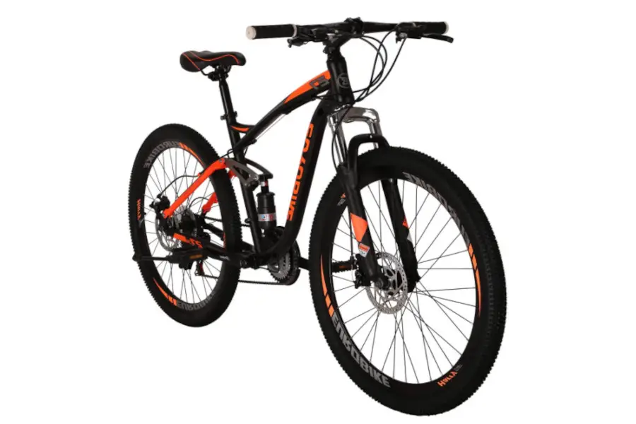 EUROBIKE E7 Orange Mountain Bike - Haro bikes - are Haro bikes good - Haro mountain bike reviews 