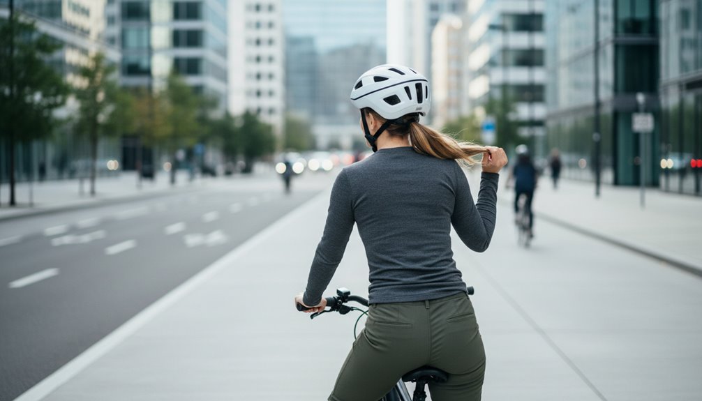 best ponytail friendly bike helmet
