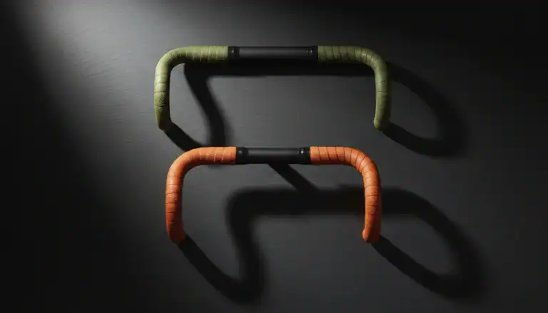 Bullhorn handlebar vs drop bar comparison from above