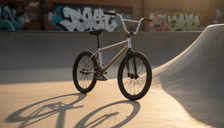 How to make your BMX bike lighter - lightweight BMX at skatepark