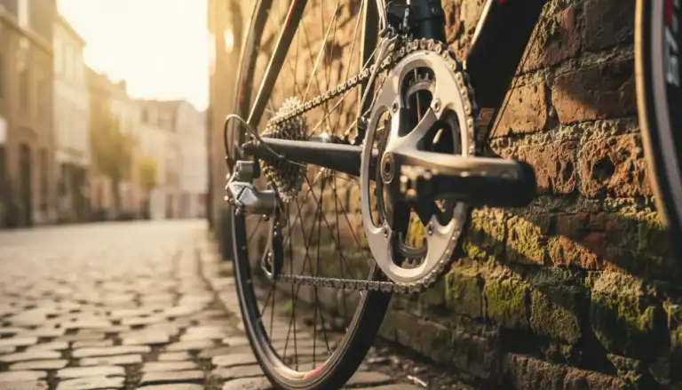Shimano Claris groupset components on an entry-level road bike
