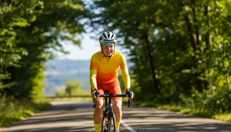 Best Headband for Cycling - Road Cyclist with Headband Under Helmet